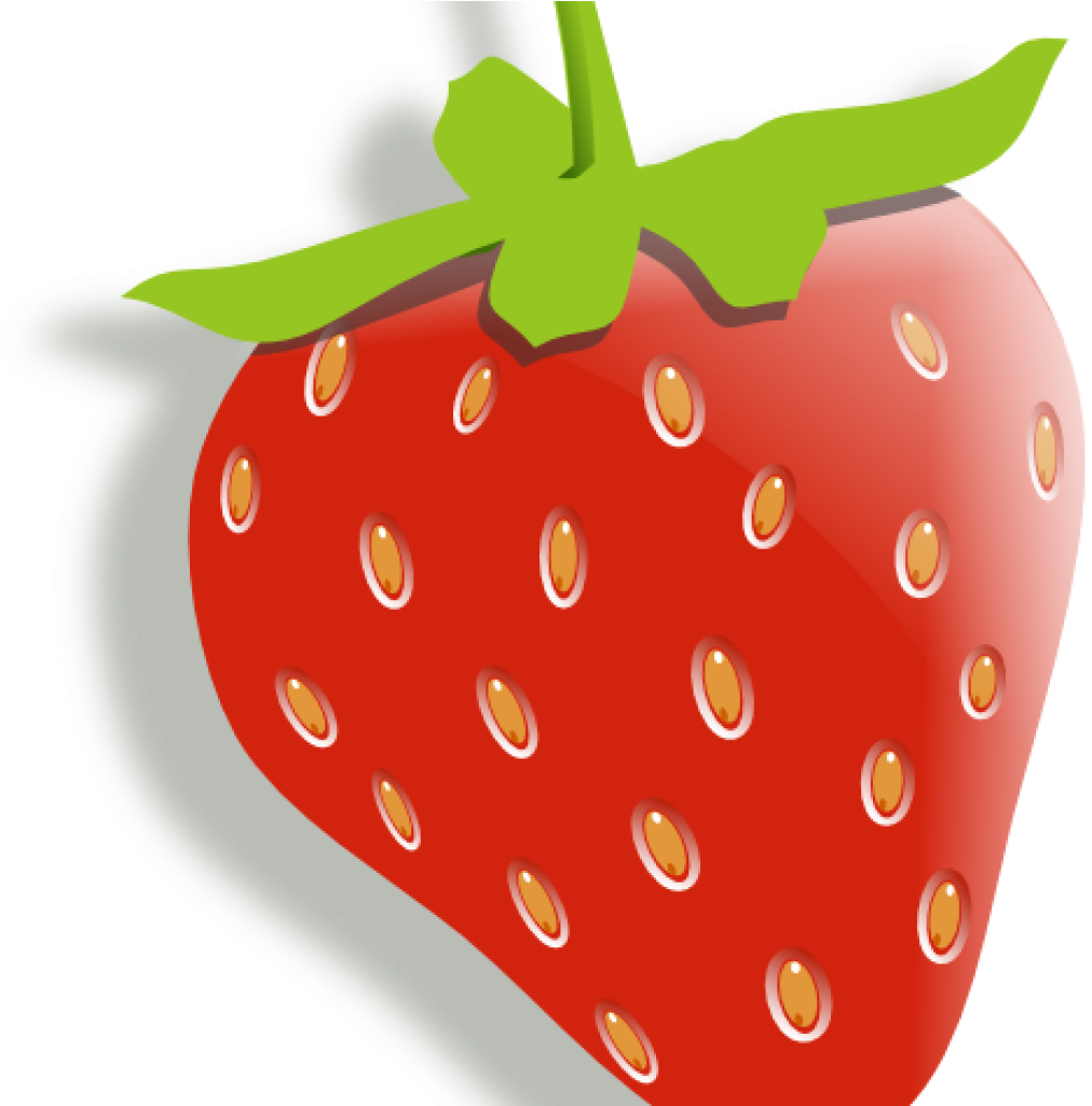 Strawberry Clipart Strawberry Clip Art At Clker Vector - Strawberry Picture Cut Outs (1024x1024)