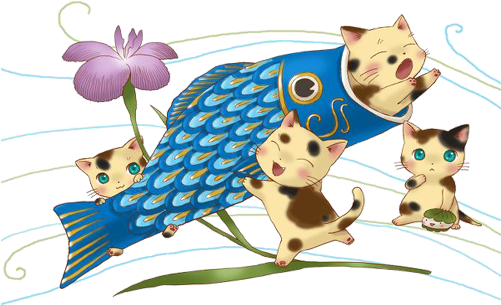 Common Carp Koinobori Drawing Paper Childrens Day - Common Carp Koinobori Drawing Paper Childrens Day (500x500)