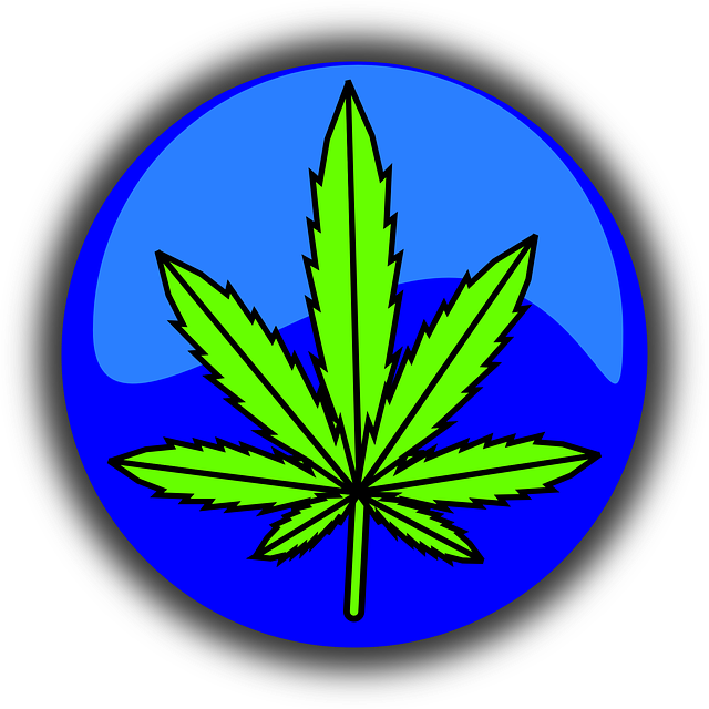 Free Vector Graphic Cannabis Marijuana Leaf Symbol - Cannabis (720x720)