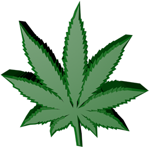 Ideal Marijuana Leaf Transparent Background Pin Transparent - Weed Png (480x320)