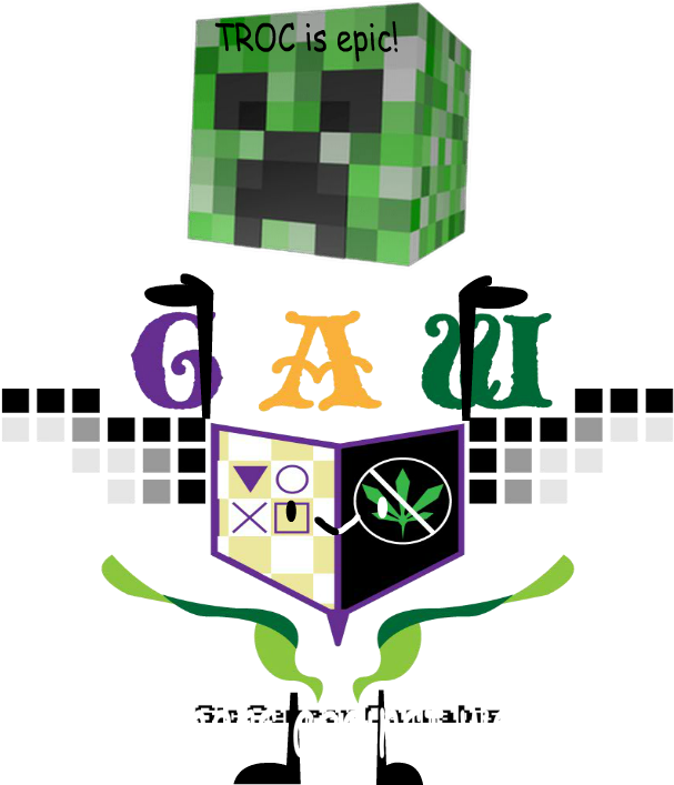 Gamers Against Weed By Winkinpartz - Adventures Of A Wimpy Werewolf: Hairy But Not Scary (753x719)