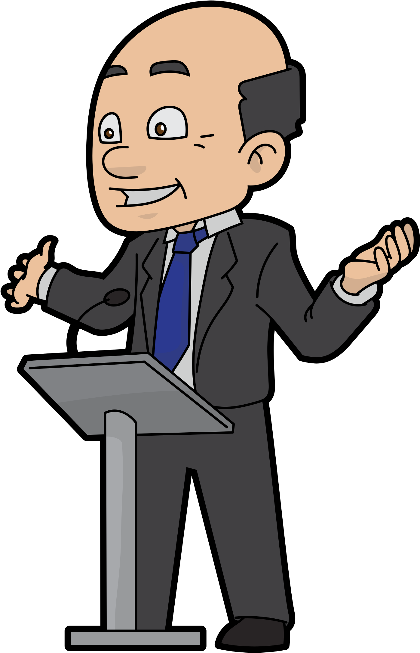 Cover Image Credit - Man Speaking Png - (2000x2588) Png Clipart Download