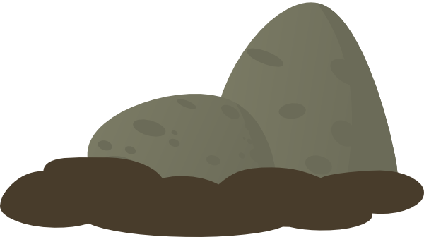 This Free Clip Arts Design Of Firebog Stone Moss Group - This Free Clip Arts Design Of Firebog Stone Moss Group (600x336)