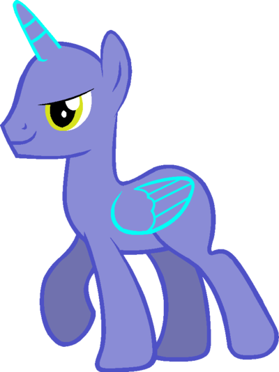 Confident Stallion By Softybases On Deviantart - My Little Pony Boy Base (400x534)