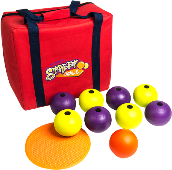 Street Bowls Set Full - New Age Kurling Street Bowls Case Set (898x744)