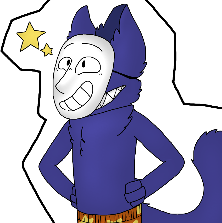 Scaredydog 7 1 Confident Kedamono By Scaredydog - Cartoon (900x850)