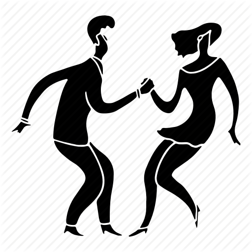 Couple, Dance, Man, Rock - Rock Dancing Icon (512x512)