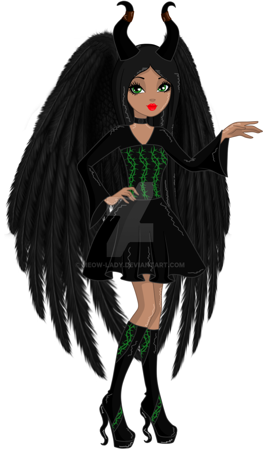 Daughter Of Maleficent By Meow-lady - Halloween Costume (900x1537)