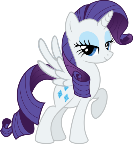My Little Pony Friendship Is Magic Wallpaper Called - My Little Pony Rarity (464x500)