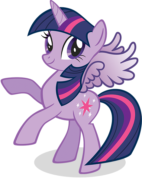Salah Satu Tokoh Utama Dalam Serial My Little Pony - My Little Pony Twilight Sparkle (470x586)