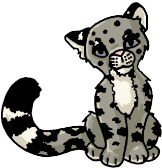 28 Collection Of Cute Snow Leopard Clipart - Snow Leopard Clipart Cute (360x360)