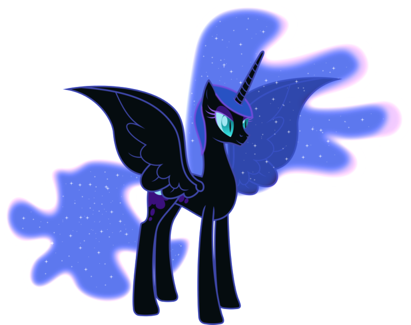 Picture Of Someone Mooning - Nightmare Moon No Armor (799x632)