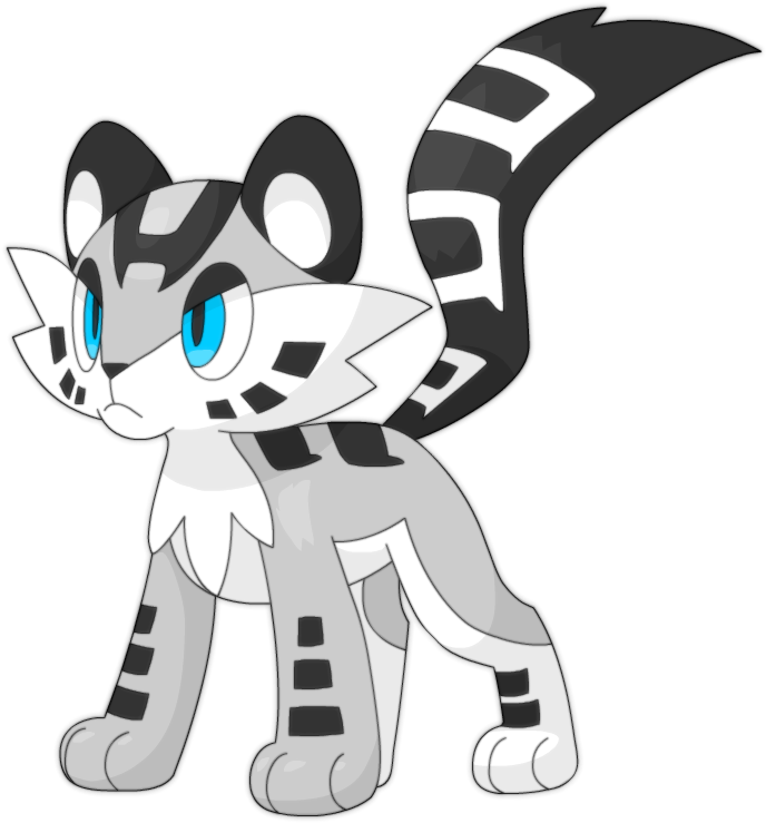 Snoleon The Snow Leopard Fakemon By Vazlakat - Leopard Fakemon (700x770)