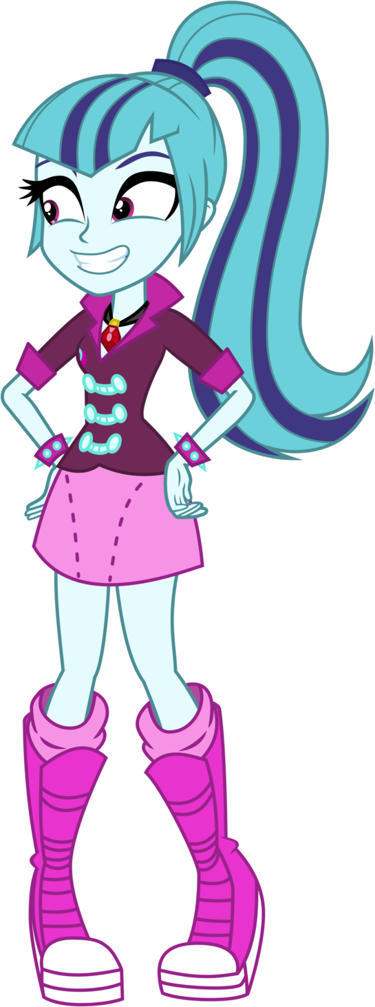 Sonata Dusk - Imagenes De Sonata Mlp (545x1463)