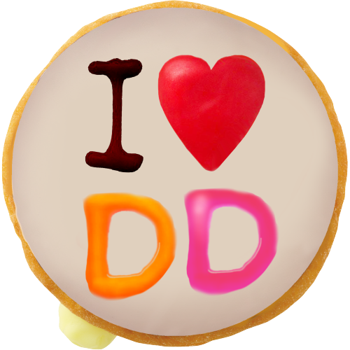 Dunkin Donuts Clipart Strawberry - Design (500x500)