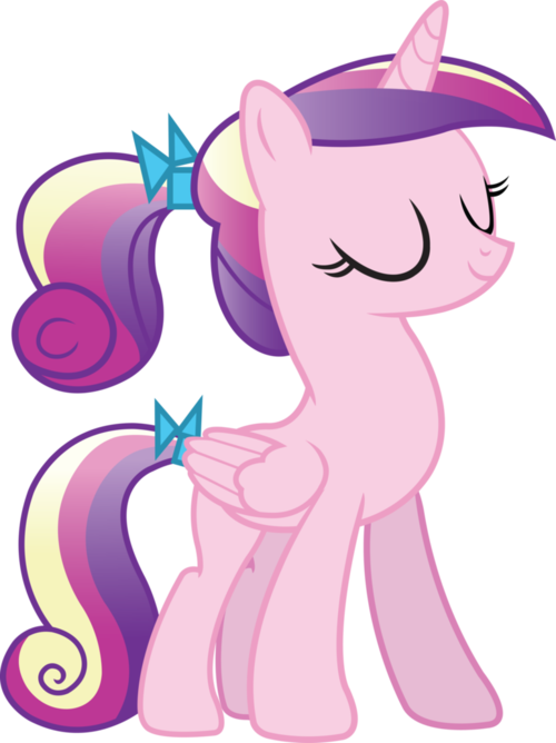 My Little Pony Filly Cadence - My Little Pony Princess Cadance Filly (500x668)