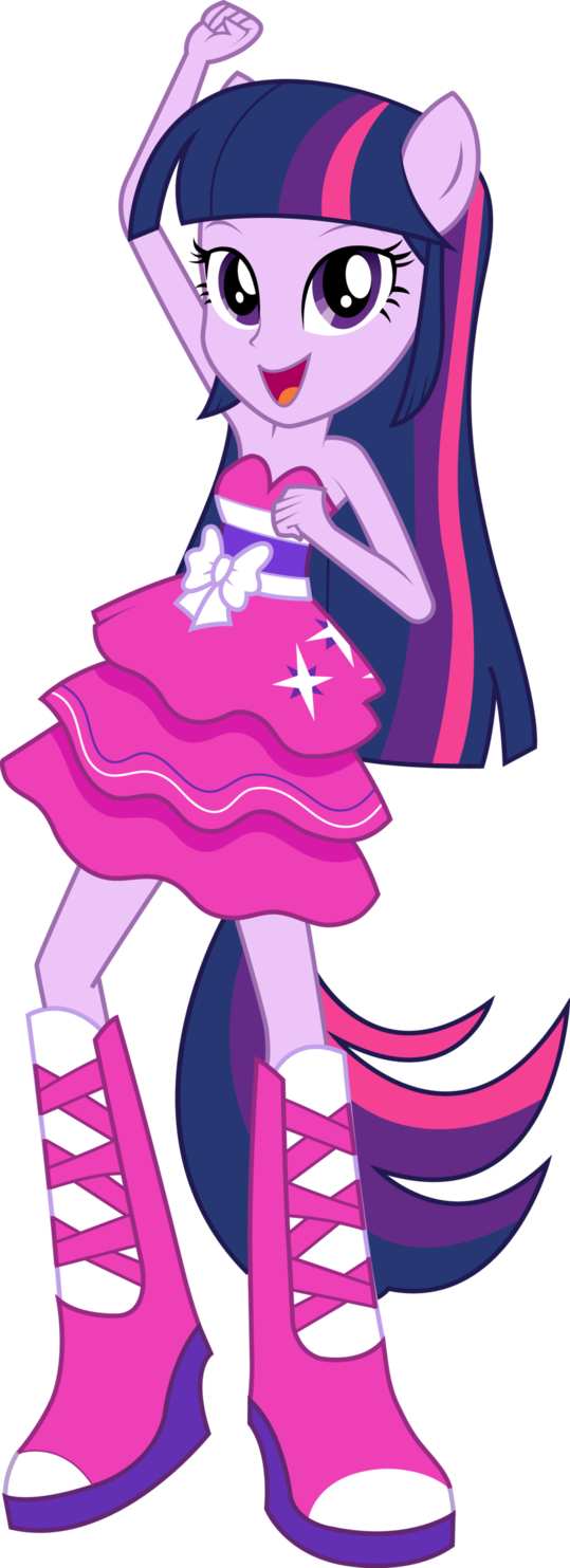 Twilight Sparkle Dance Vector By Icantunloveyou-d6te0lo - My Little Pony Equestria Girl Twilight Sparkle Dress (539x1483)
