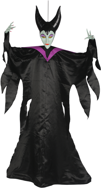 Maleficent Poseable Hanging Character - Halloween Costume (433x650)