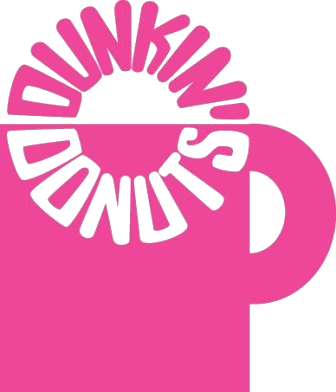 Dunkin 60& - Dunkin Donuts Logo History (336x392)