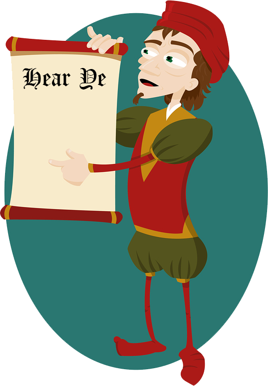 Join Us For Upcoming Events - Free Clipart Herald With Trumpet (525x755)