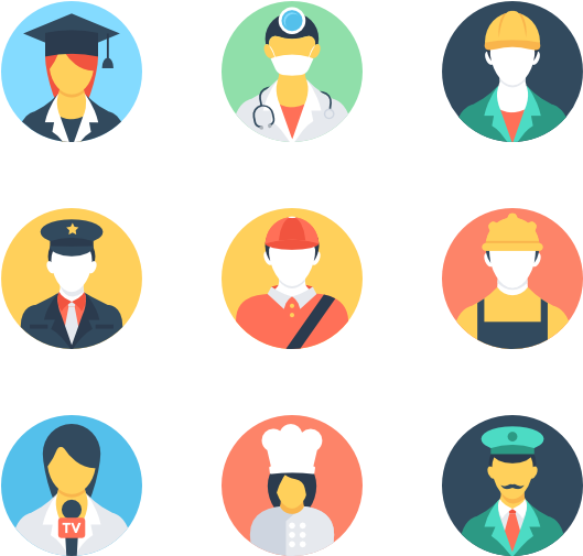 Professions - English Language (600x564)