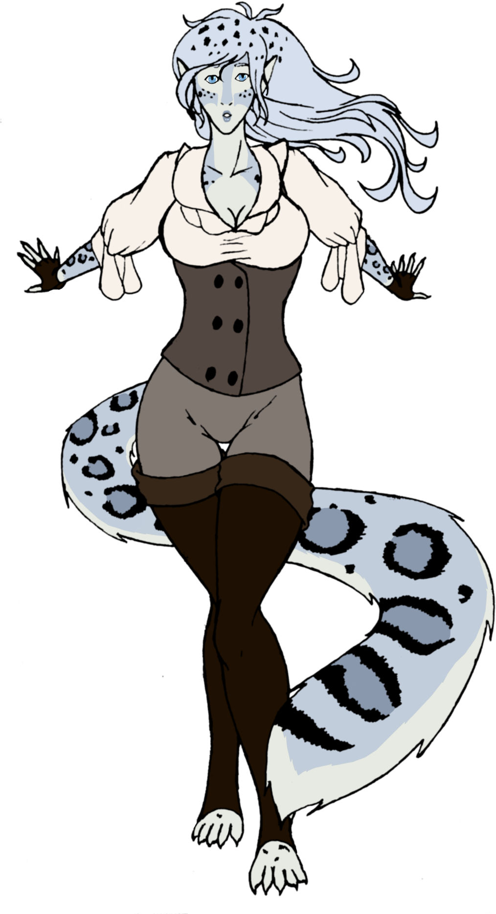 Thundercats Oc By Msnita Thundercats Oc By Msnita - Thundercats Snow Leopard (1024x1916)