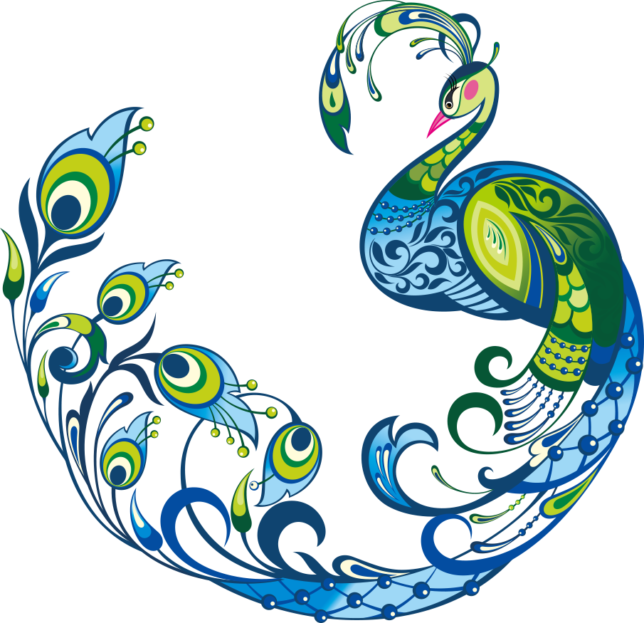 Bird Peafowl Tattoo Feather Clip Art - Peacock Feather Png Vector (905x875)