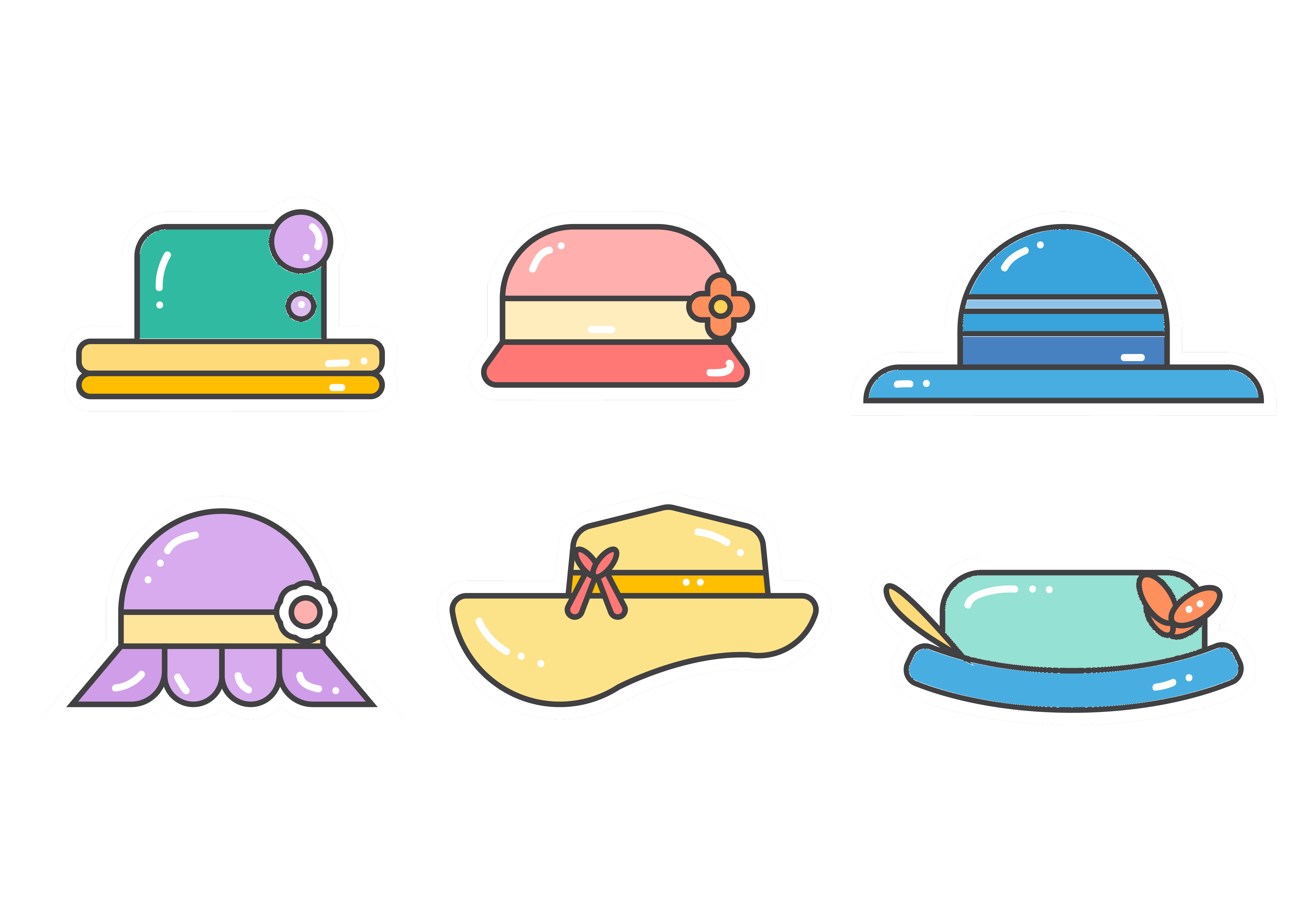 Cap Hat Clip Art - Cap Hat Clip Art (5833x4083)