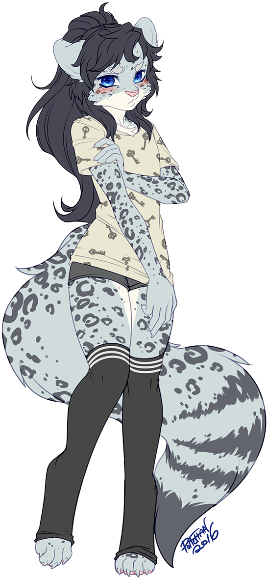 Don't Be Shy - Anime Furry Bird Girl (626x1200)