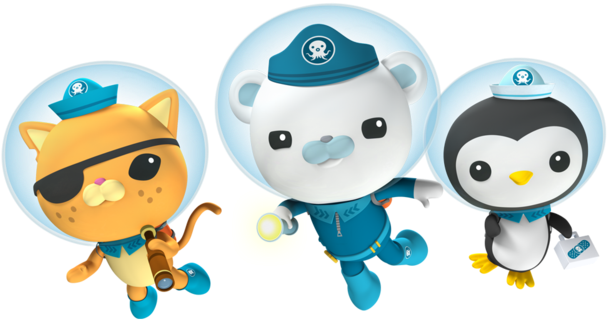 Manatee Clipart Octonauts - Octonauts Clipart (640x360)