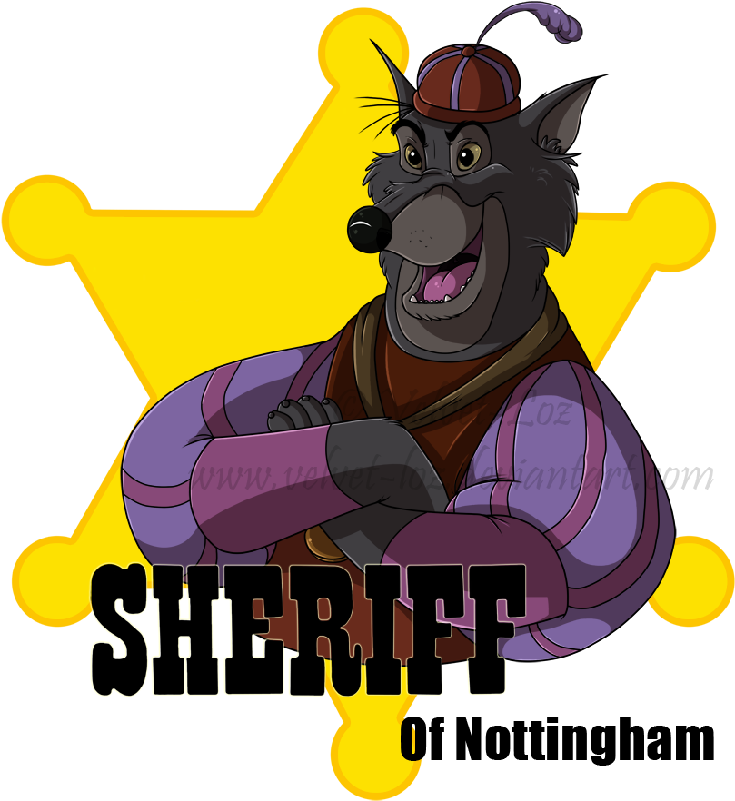 Sheriff Of Nottingham By Velvet-loz - Sheriff Of Nottingham Cartoon (850x919)