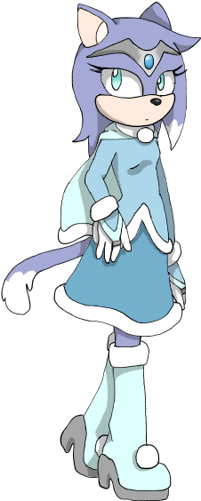 Mewmie The Snow Leopard By Raitokomori - Cartoon (420x635)