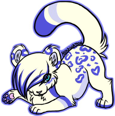 Chibi Speckulate - Chibi Snow Leopard (384x386)