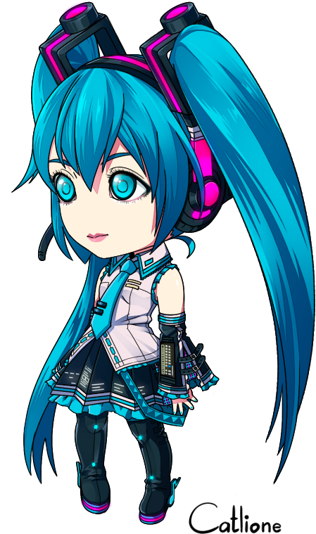 Tetsuya Nomura Miku Lipsync Model By Catlione - Hatsune Miku Tetsuya Nomura (578x793)