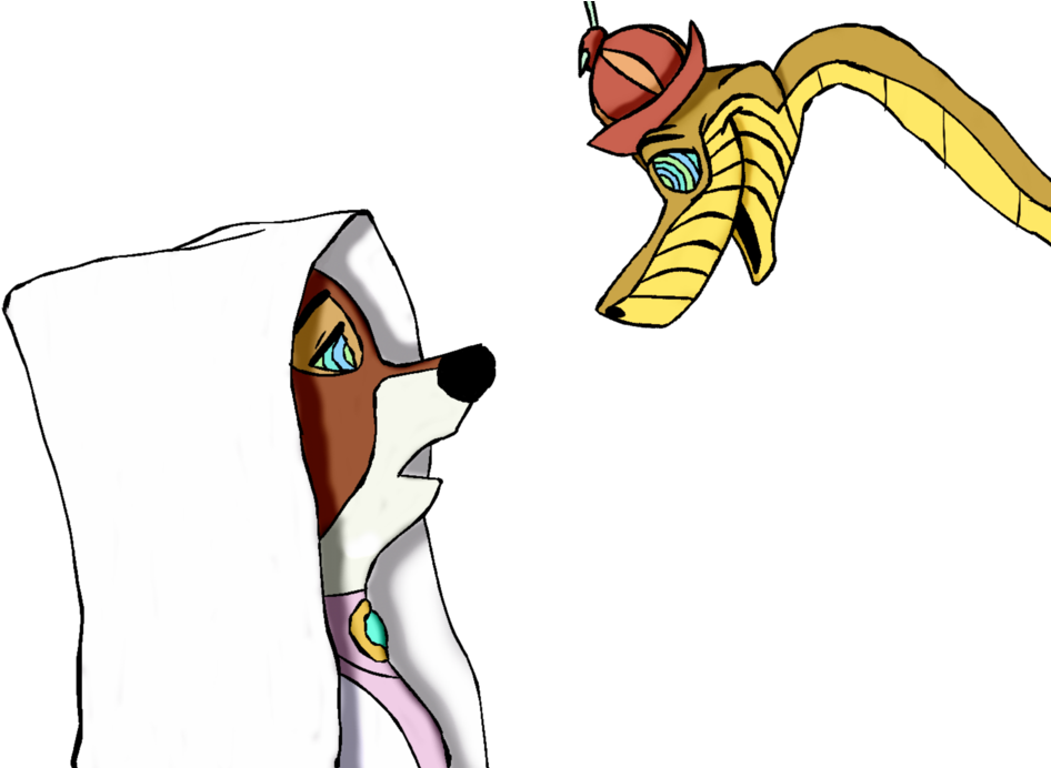 Sir Hiss Captures Maid Marian By Jhilton0907 - Lady Marian (1157x691)