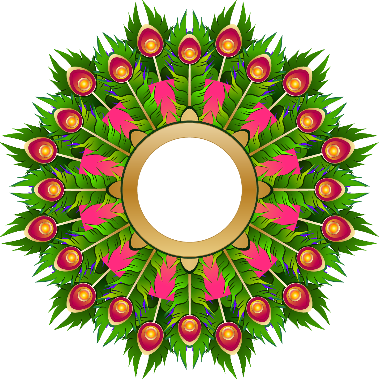 Bird Peafowl Feather Clip Art - Bird Peafowl Feather Clip Art (1225x1224)