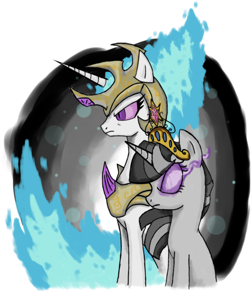 Evil, Female, Mare, Nightmare Star, Pony, Princess - Cartoon (527x600)