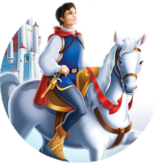 我不是白马王子 - - 可是我可以带着你一起坐旋转木马 - - Snow White And The Seven (562x572)