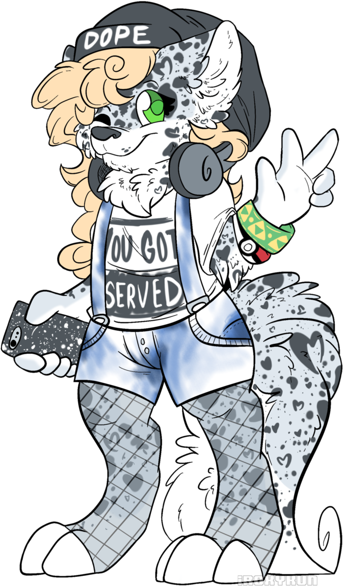 [c] Custom Snow Leopard Sona By Iroxykun - Cartoon (684x1168)