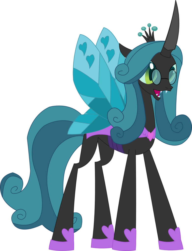 Mirror Queen Chrysalis By Sketchmcreations - Mlp Queen Chrysalis (782x1022)