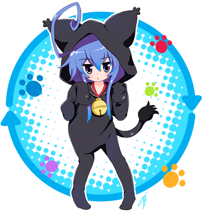 Tsumiki Miniwa Neko Chibi (751x800)