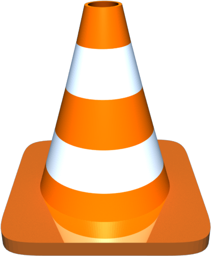 Cone Altglass Png With Cone - Vlc Media Player Icon (500x500)