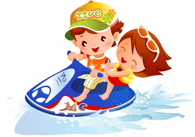 Childrens Games Cartoon Drawing - Childrens Games Cartoon Drawing (670x487)