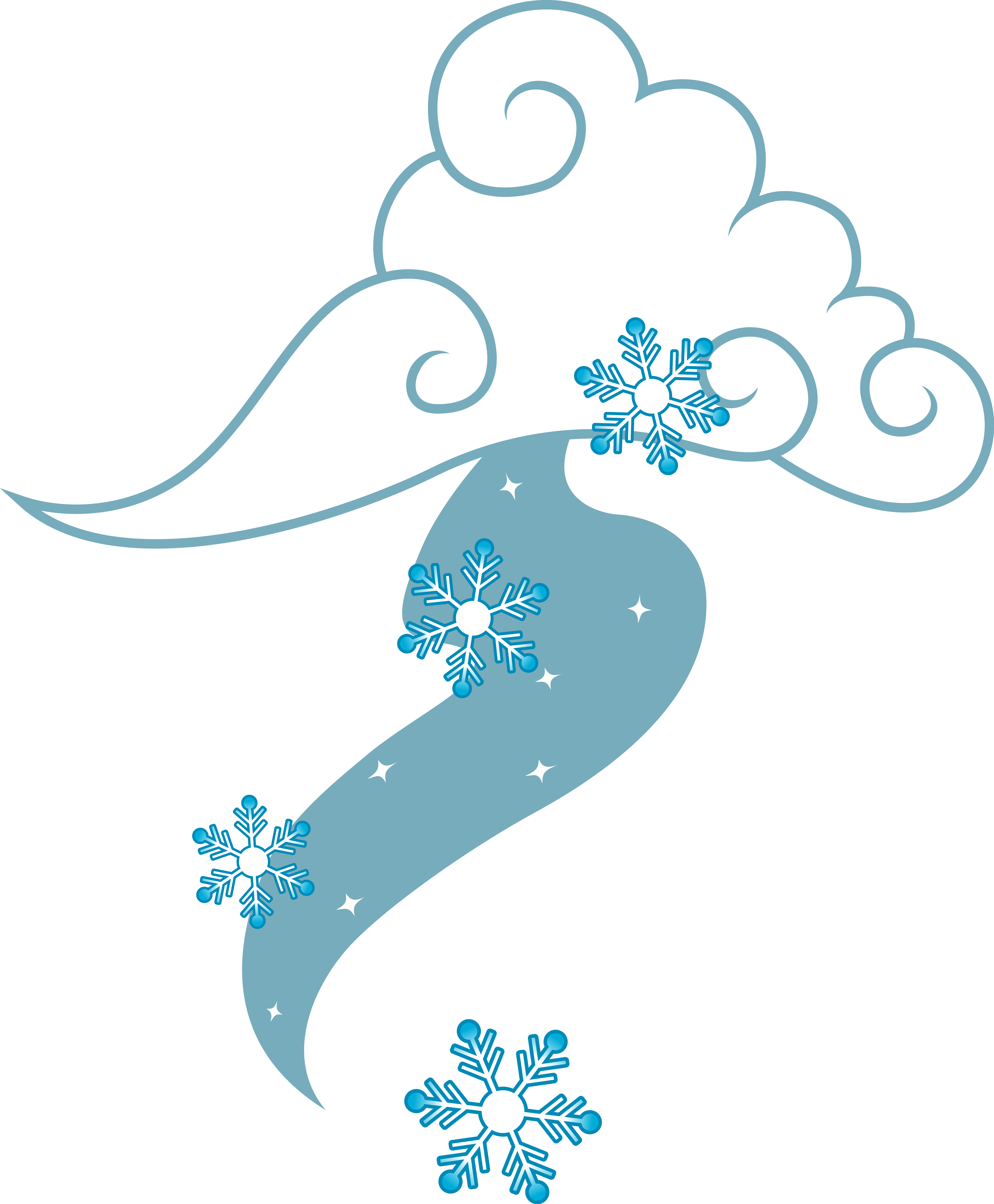 Shiveria Candace Snow Cutie Mark By Djdavid98 - Mlp Snow Cutie Mark (4758x5763)