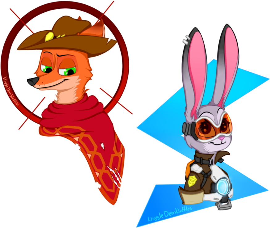 Jigg Le Demluaffles Overwatch Lt - Lt. Judy Hopps (1008x792)