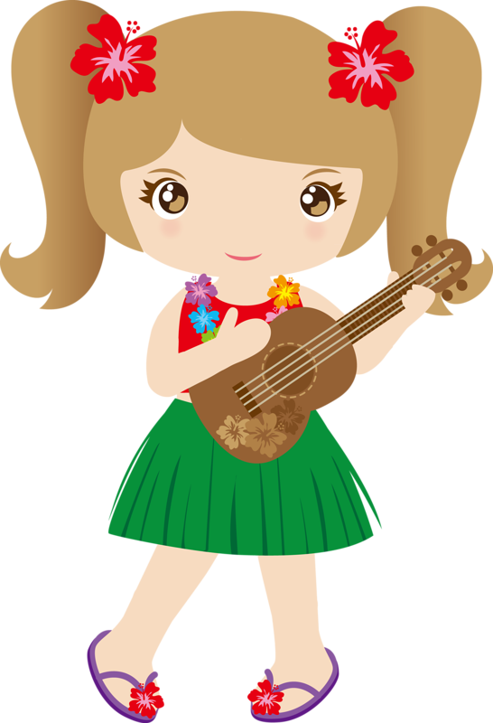 Personnages, Illustration, Individu, Personne, Gens - Hawaiian Luau Png Hawaiian Clip Art Png (546x800)