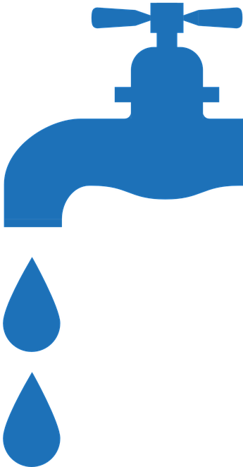 Blue Icicle Cliparts 5, Buy Clip Art - Llave De Agua Dibujo (486x720)