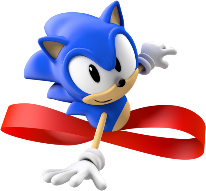 Super Peel Out By Sonic-factory - Classic Sonic Peel Out (1024x768)