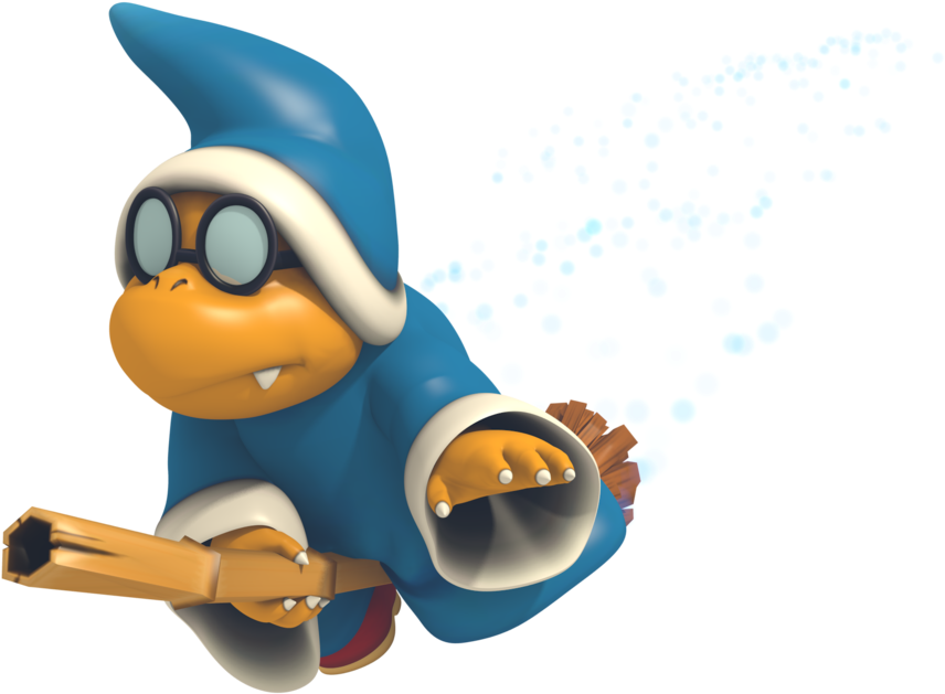 Mario Kart Commemorative Pack By Vinfreild - Mario Kart 8 Kamek (1055x757)