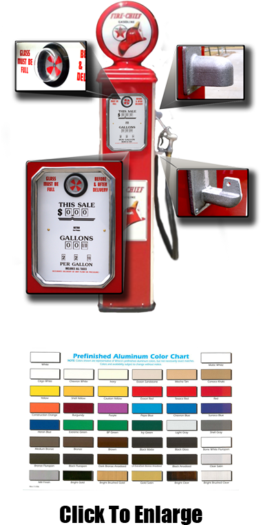 Retro Gas Pumps, Vintage Gas Pumps, Double Gas Pumps, - Pump (400x800)